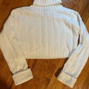 Hera Collection Cream Turtleneck Sweater